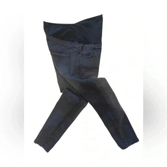 Paisley Sky Maternity Over The Belly Skinny Jeans Size Large - Picture 7 of 13